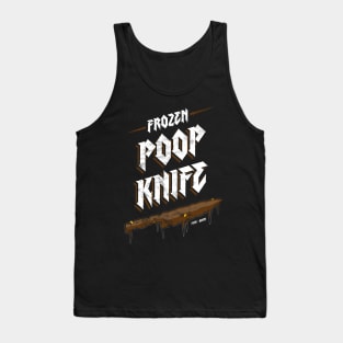 Frozen Poop Knife Tank Top